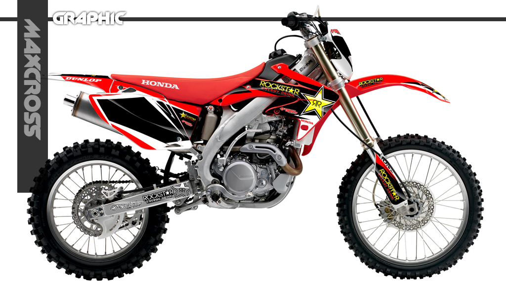 HONDA CRF-R CRF-X 2004-2019 ROCKSTAR STYLE